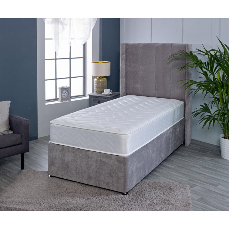 White Noise Open Coil Spring Memory Mattress & Reviews Wayfair.co.uk